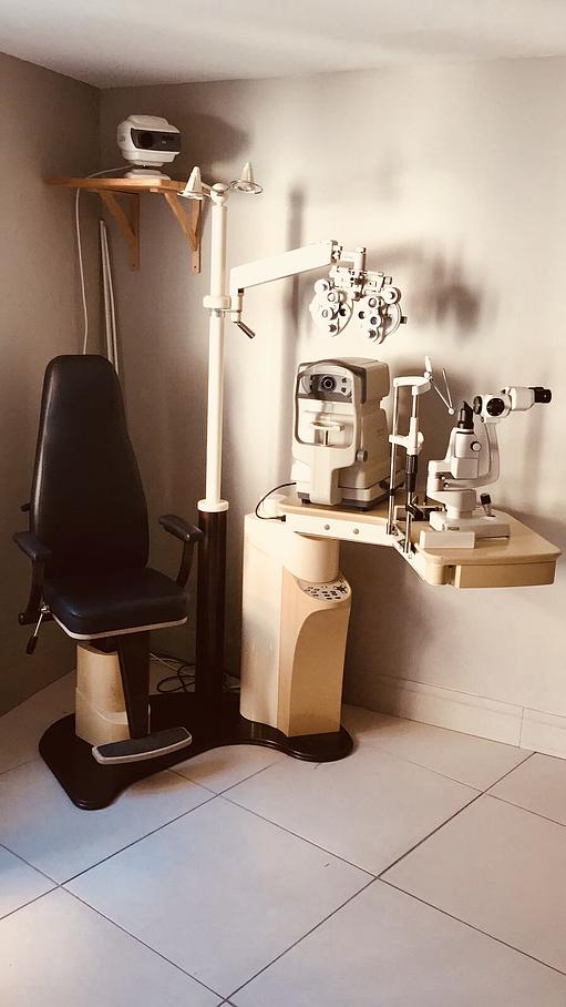 Fauteille d'Optométrie de la boutique de Biache-Saint-Vaast