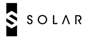 Logo de la marque de lunettes de soleil, Solar