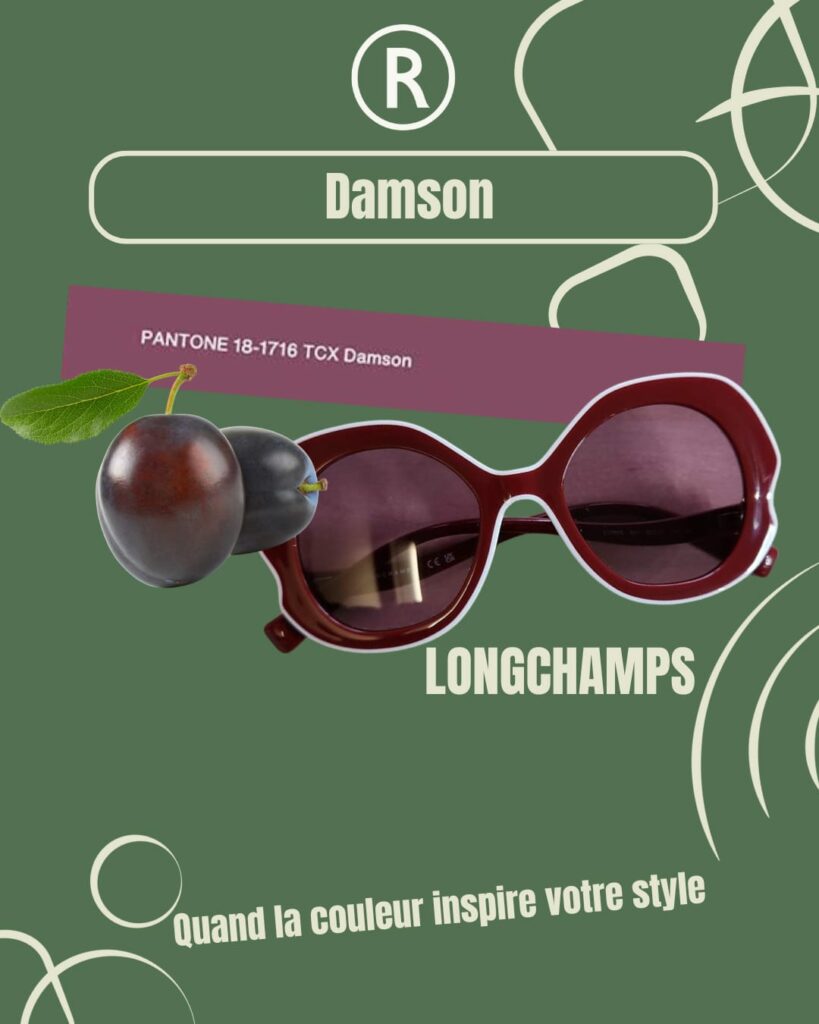 longchamps solaire cerise, prune violette