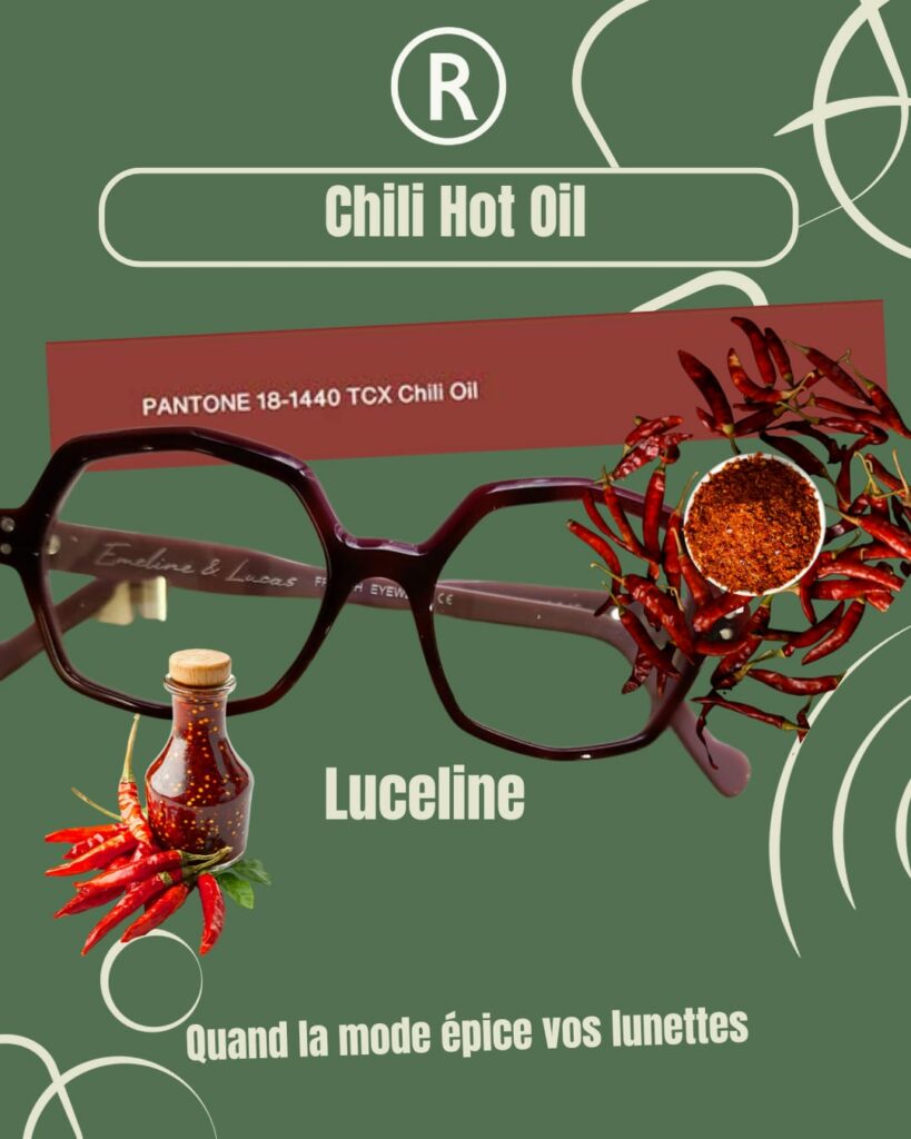 couleur chili oil proche du rouge brique comme tendance 2026 !